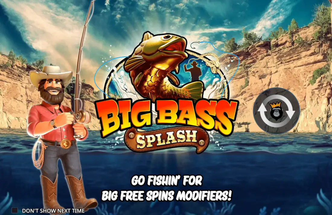 Big Bass Splash Slot Screenshot 1